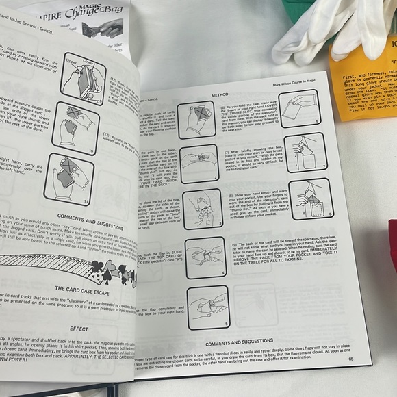 MAGIC TRICK book and starter set. Magic, illusion set. - Picture 5 of 16